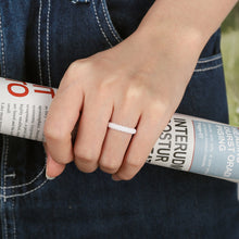 Load image into Gallery viewer, Egnaro Silicone Wedding Ring for Women,Seamless Thin and Stackble Braided Rubber Wedding Bands Rubber Rings for Women