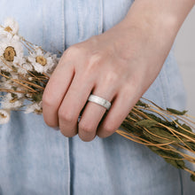 Load image into Gallery viewer, Egnaro Inner Arc Ergonomic Breathable Design, Silicone Rings for Women with half sizes, Women's Silicone Wedding Band,5mm Wide-2mm Thick