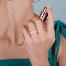 Load image into Gallery viewer, Egnaro Inner Arc Ergonomic Breathable Design, Silicone Rings for Women with Half Sizes, Women's Silicone Wedding Band, 6mm Wide - 2mm Thick