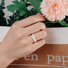 Load image into Gallery viewer, Egnaro Silicone Wedding Ring for Women,Seamless Thin and Stackble Braided Rubber Wedding Bands Rubber Rings for Women