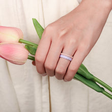 Load image into Gallery viewer, Egnaro Silicone Ring Women, Stackable Braided Rings for Women, Breathable Inner Arc Rubber Rings Women, Unique Design Silicone Wedding Bands Women