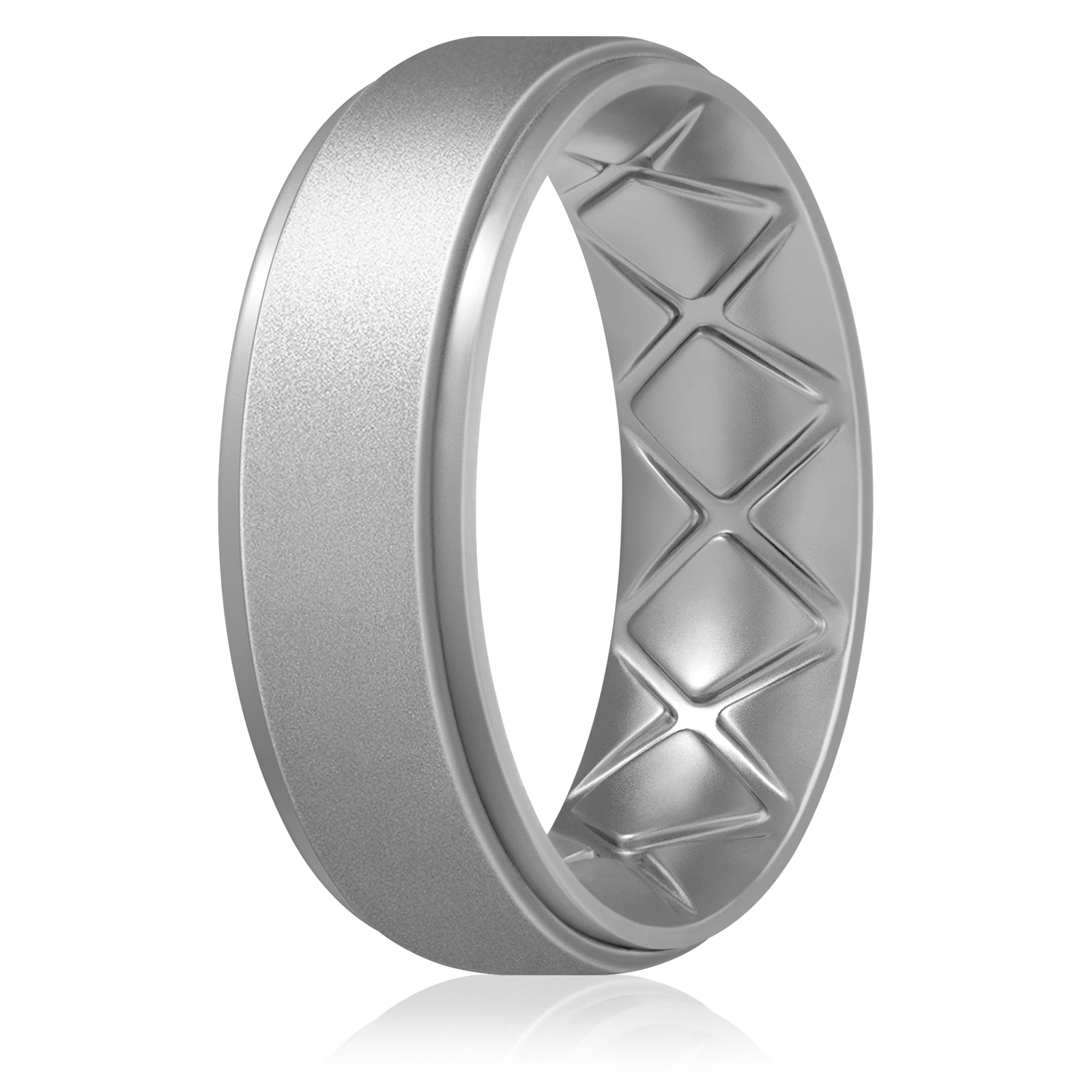 Amazon Breathable Mens Wedding Bands Egnaro Amazon Men's